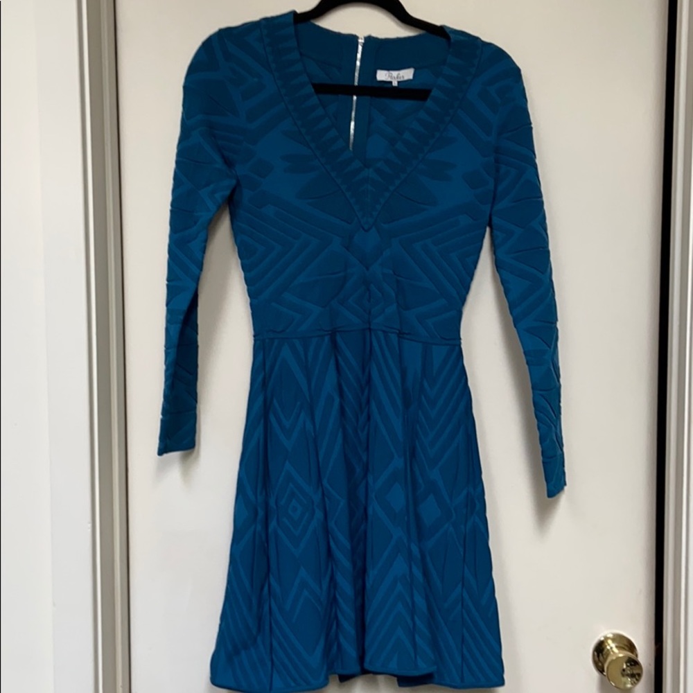 Parker knit fit and flare dress size small